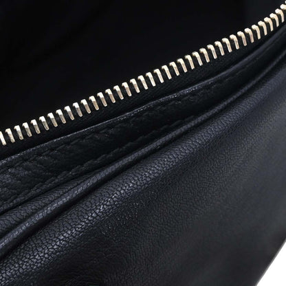 Gucci Black Leather Capri Bowler Bag