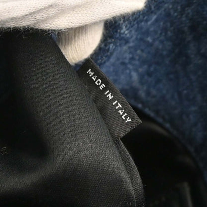 Miu Miu Blue Denim Matrasse Tote Handbag