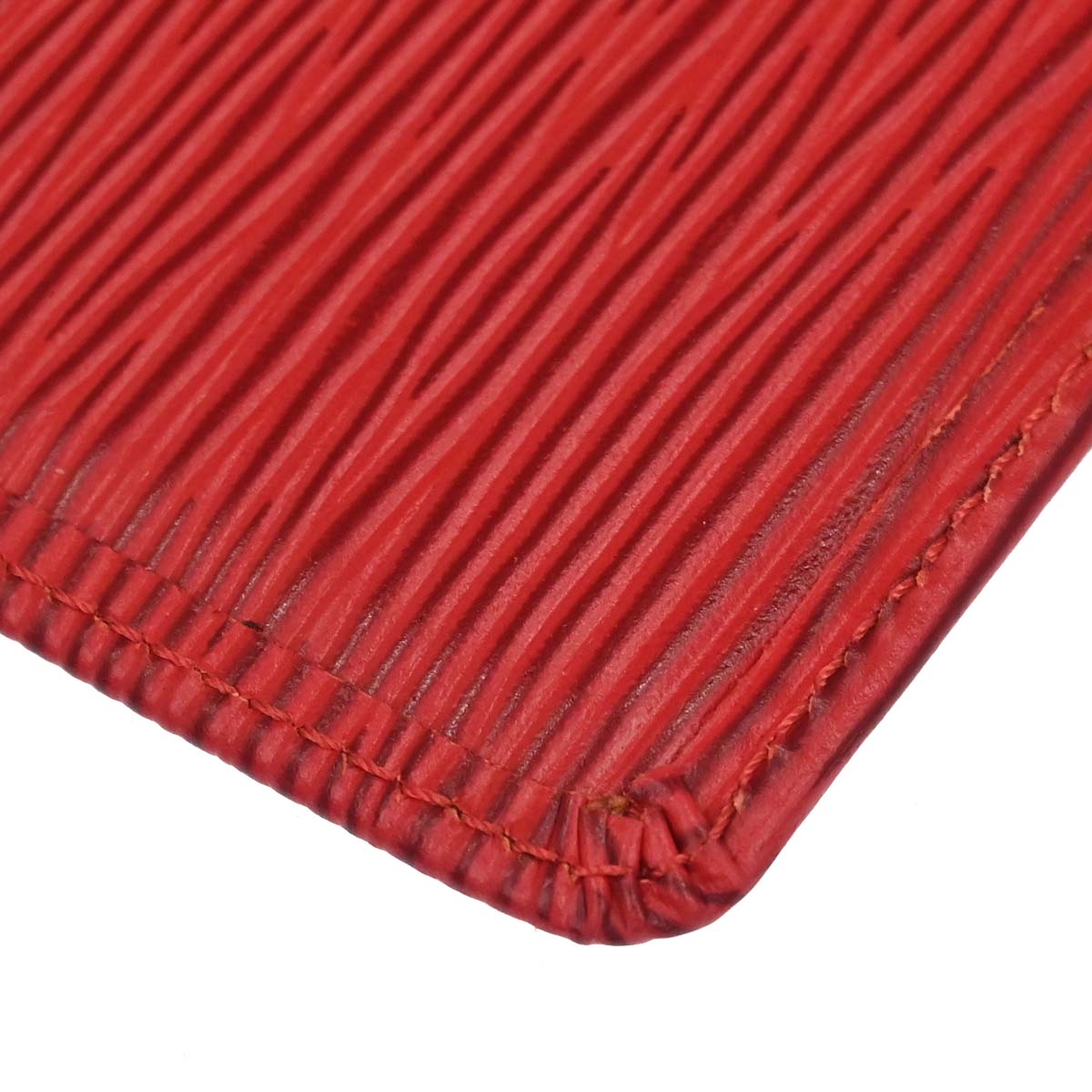 Louis Vuitton Red Epi Pochette Cles Coin Purse M63807