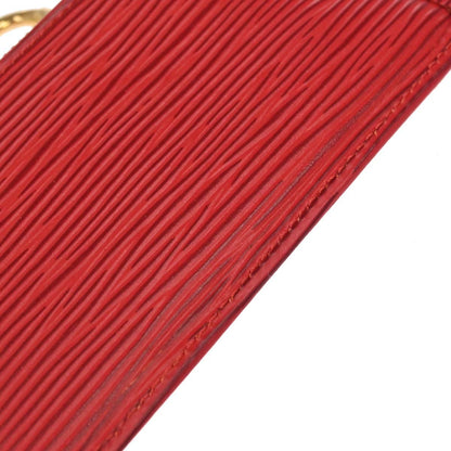 Louis Vuitton Red Epi Pochette Cles Coin Purse M63807
