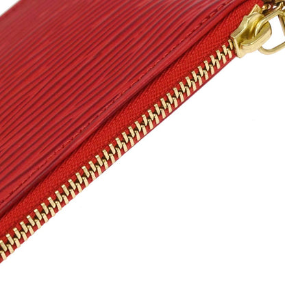 Louis Vuitton Red Epi Pochette Cles Coin Purse M63807