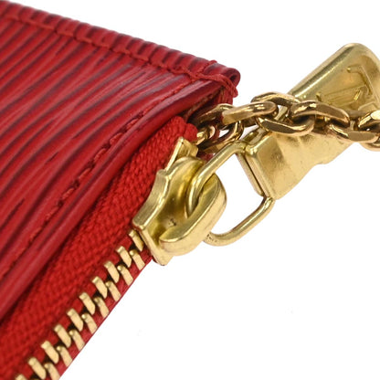 Louis Vuitton Red Epi Pochette Cles Coin Purse M63807