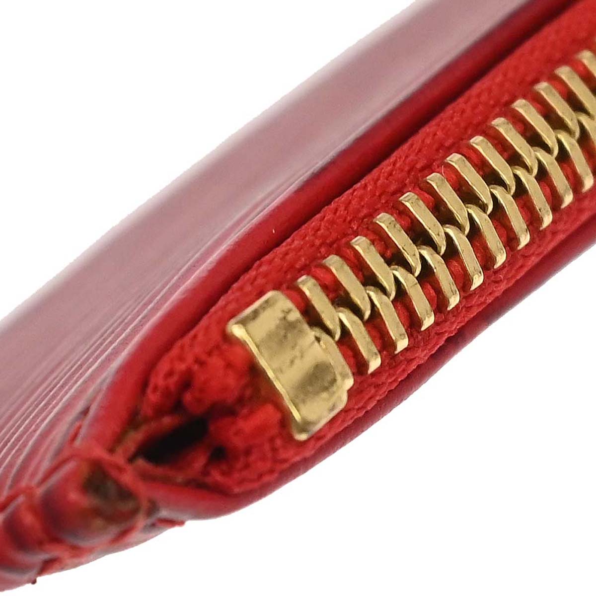 Louis Vuitton Red Epi Pochette Cles Coin Purse M63807