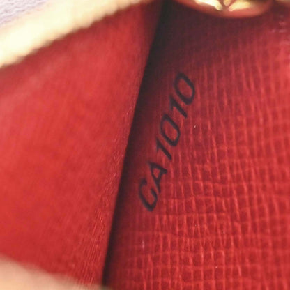 Louis Vuitton Red Epi Pochette Cles Coin Purse M63807