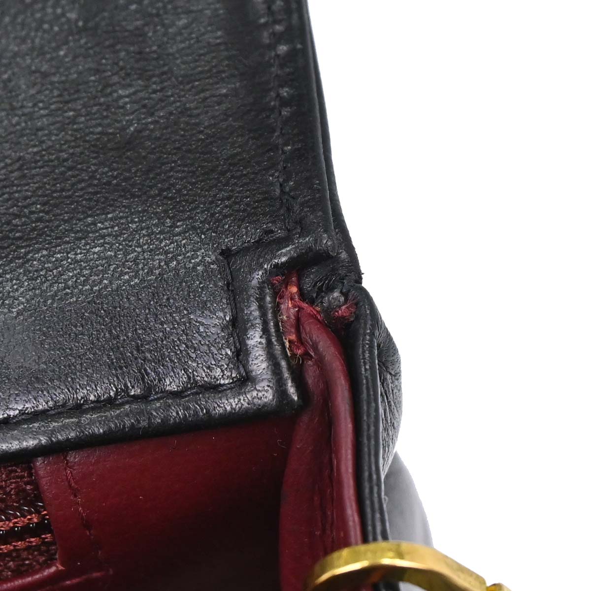 Chanel 1996-1997 Black Lambskin Small Diana Shoulder Bag