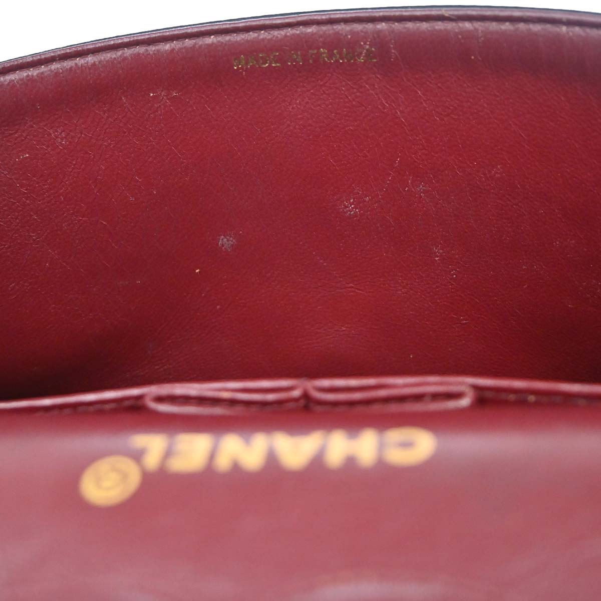 Chanel 1991-1994 Black Lambskin Medium Classic Double Flap Shoulder Bag