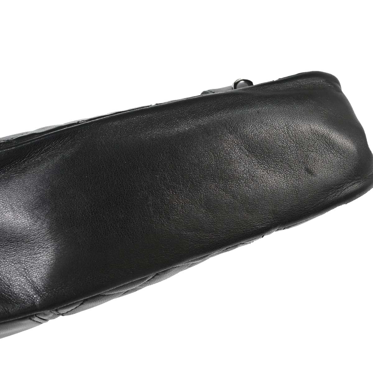 Chanel 2006-2008 Black Lambskin In The Mix 2way Shoulder Handbag