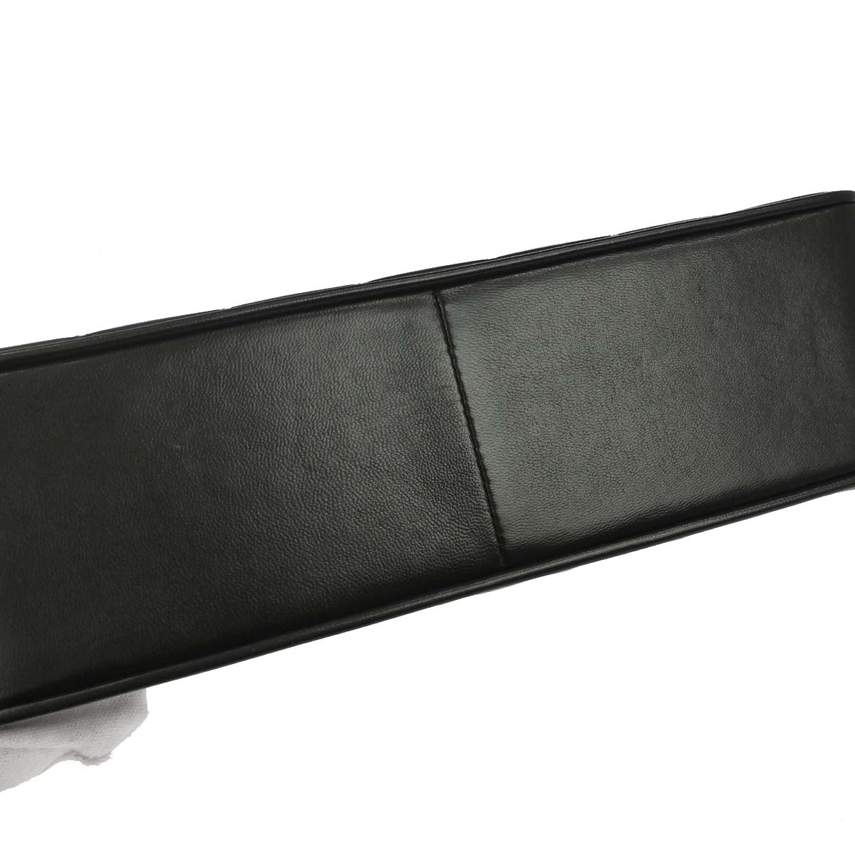 Chanel 1991-1994 Black Lambskin Single Flap Shoulder Bag
