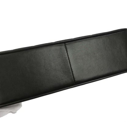 Chanel 1991-1994 Black Lambskin Single Flap Shoulder Bag