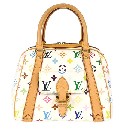 Louis Vuitton White Monogram Multicolor Priscilla Handbag M40096
