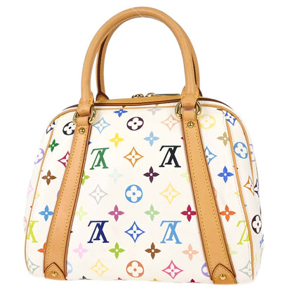 Louis Vuitton White Monogram Multicolor Priscilla Handbag M40096