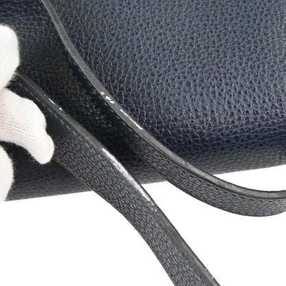 Hermes Navy Toile Officier Vache Liegee Sac Colorado PM Shoulder Bag