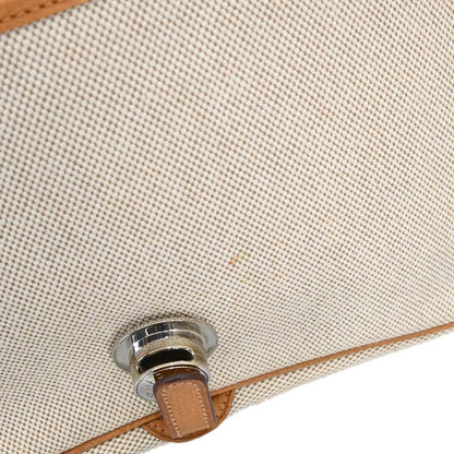 Hermes Natural Toile H Vache Liegee Sac Colorado MM Shoulder Bag