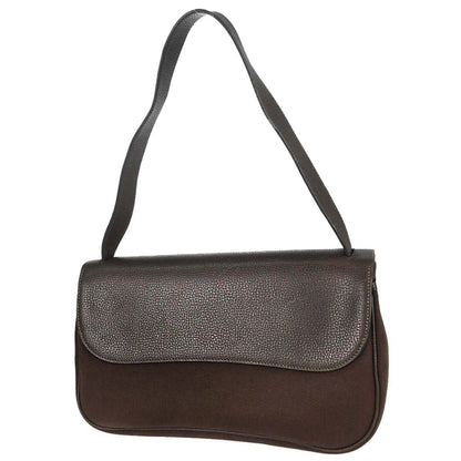 Hermes Cafe Toile Officier Vache Liegee Sac Colorado MM Shoulder Bag