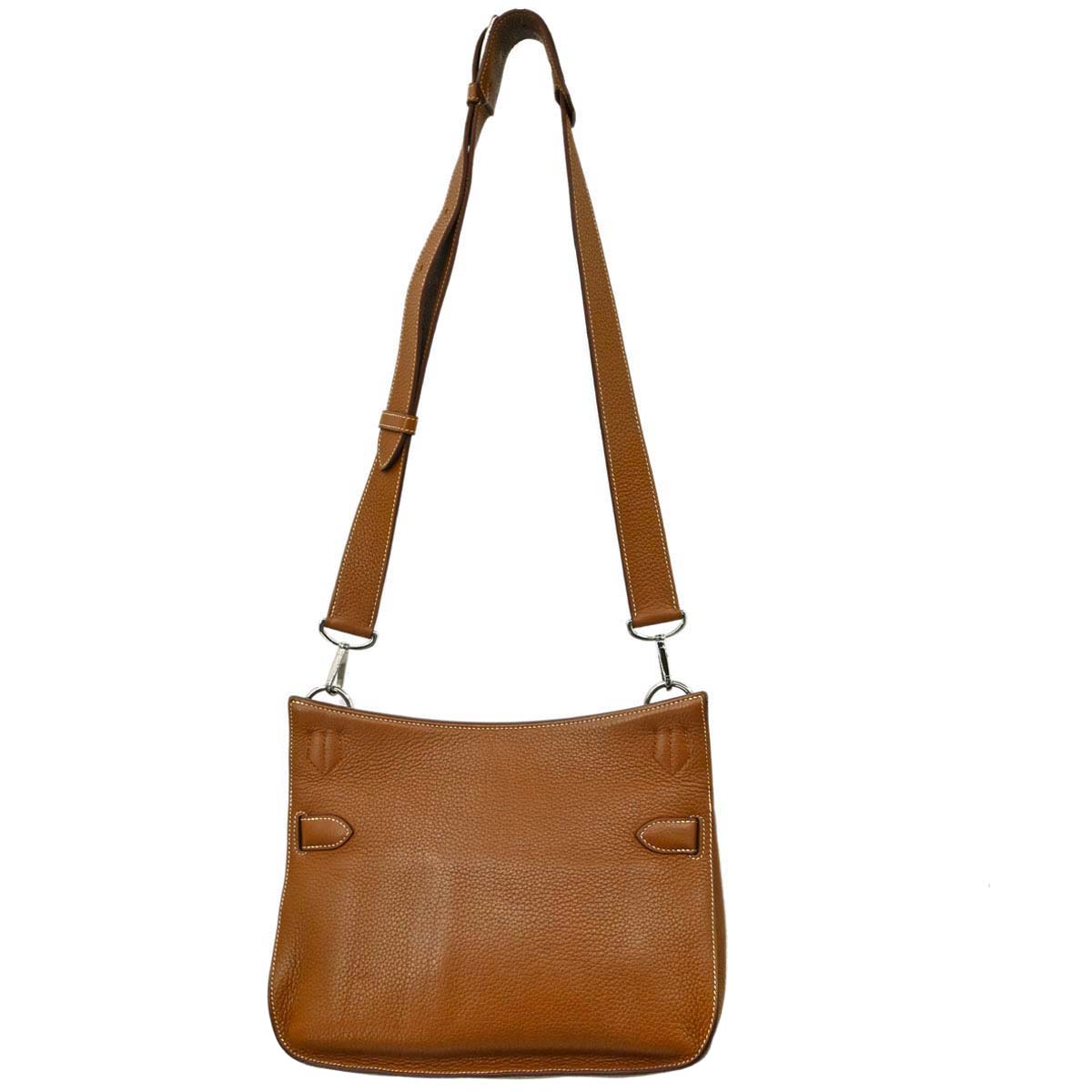 Hermes Gold Taurillon Clemence Jypsiere 31 Bag