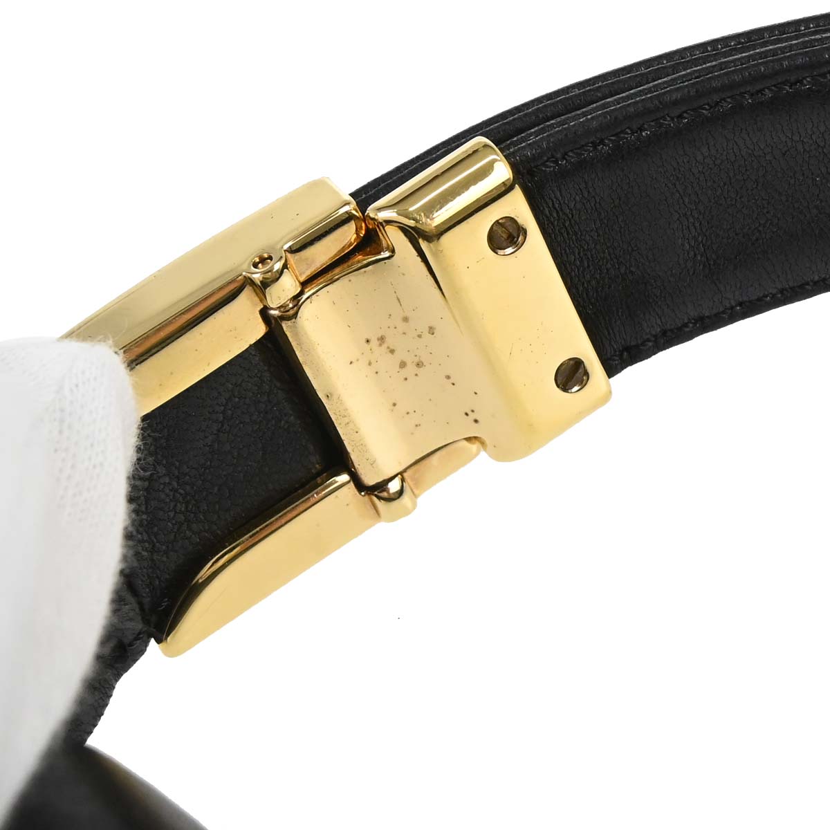 Chanel Black Lambskin Choco Bar Shoulder Bag