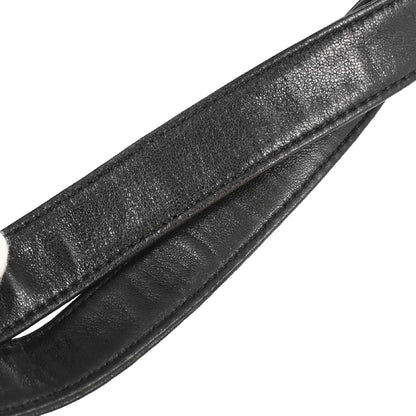Chanel Black Lambskin Choco Bar Shoulder Bag