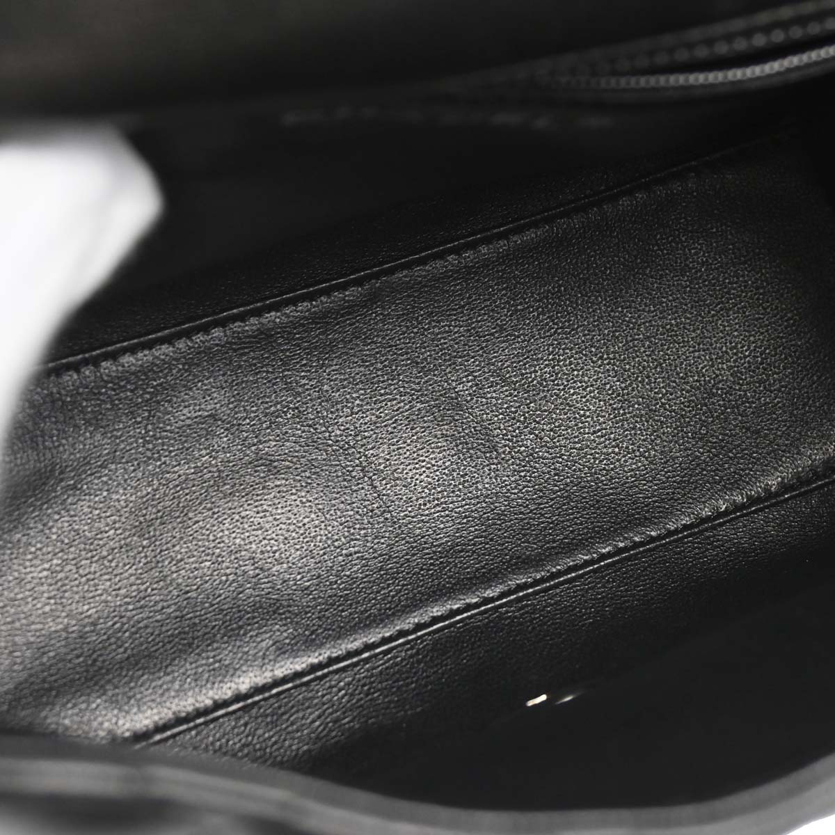 Chanel 2005-2006 Black Lambskin Top Handle Handbag