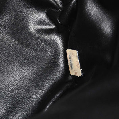 Chanel Black Lambskin Triple CC Drawstring Shoulder Bag