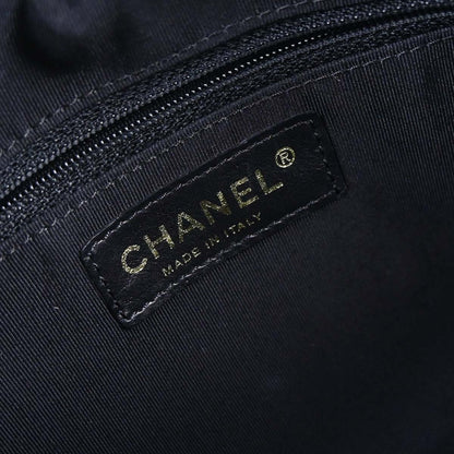 Chanel 2005-2006 Black Caviar Skin Petite Timeless Tote PTT Chain Handbag