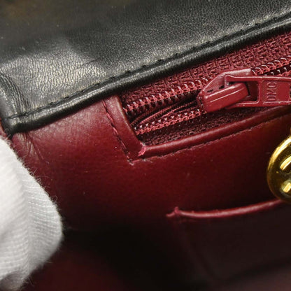 Chanel 1994-1996 Black Lambskin Small Diana Shoulder Bag