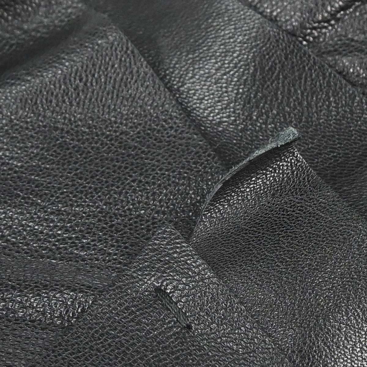Yves Saint Laurent Black Calf Goat Saint Tropez Handbag
