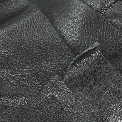 Yves Saint Laurent Black Calf Goat Saint Tropez Handbag