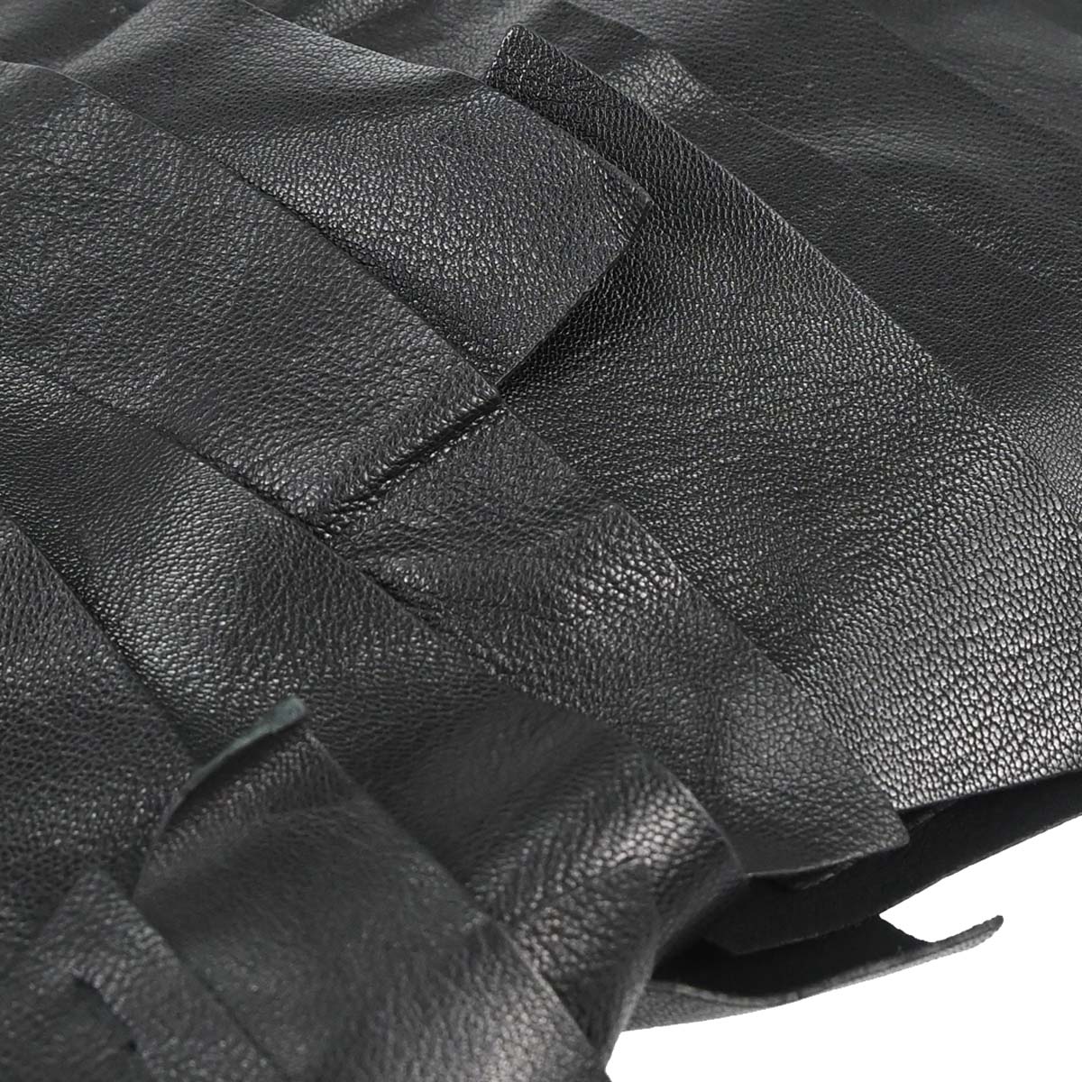 Yves Saint Laurent Black Calf Goat Saint Tropez Handbag