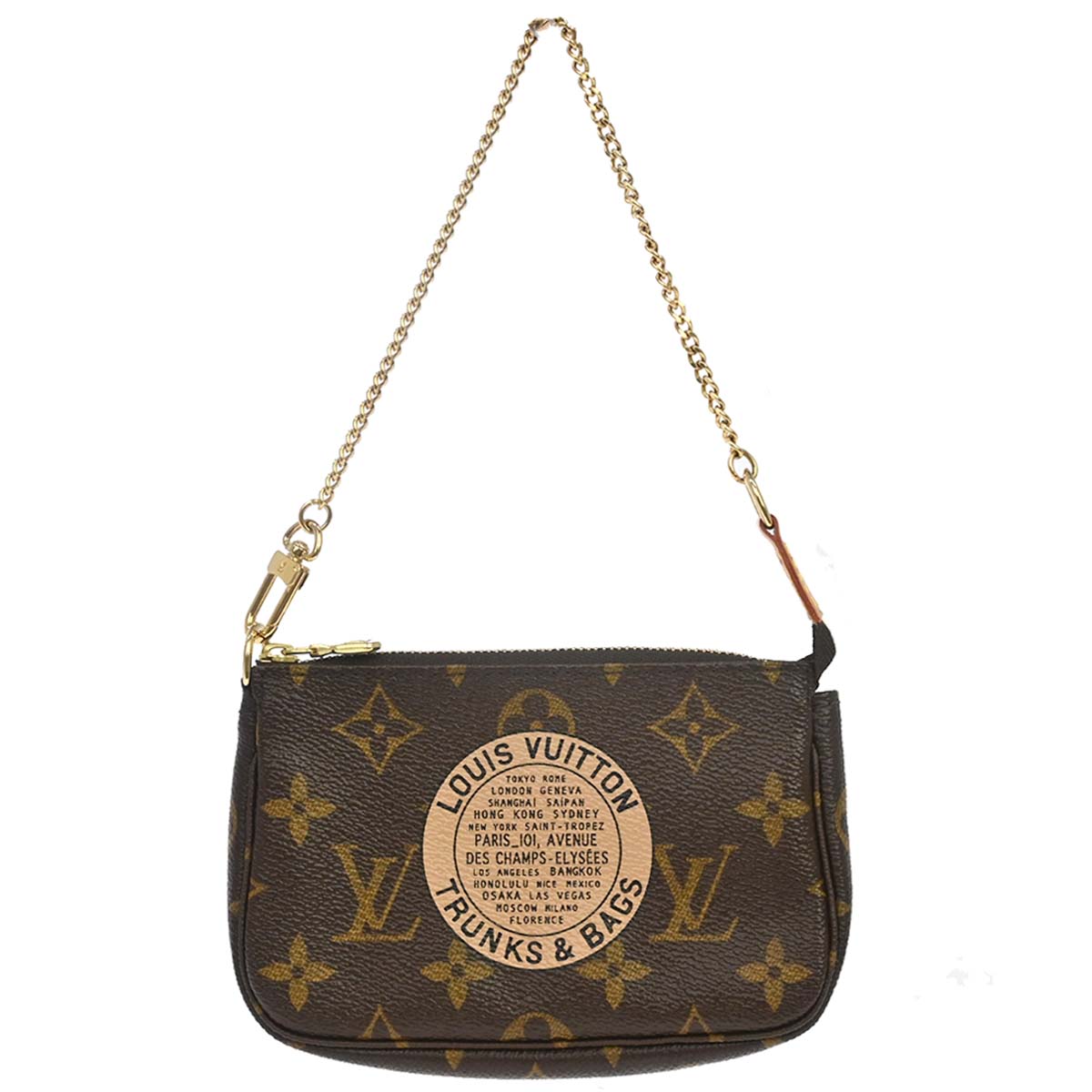 Louis Vuitton Monogram Mini Pochette Accessoires Handbag M60153