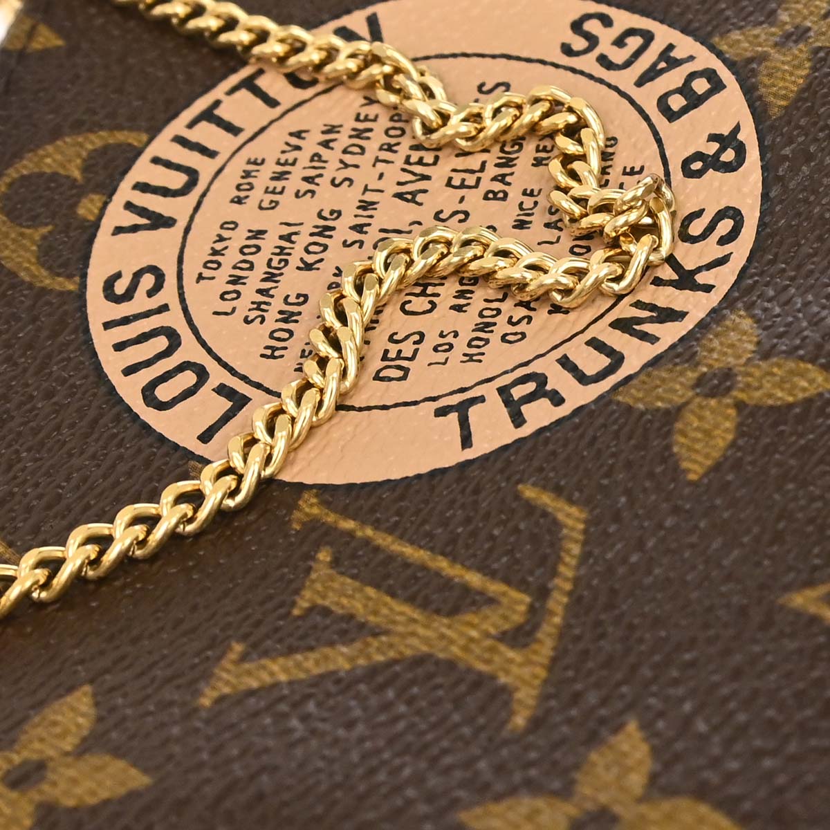 Louis Vuitton Monogram Mini Pochette Accessoires Handbag M60153