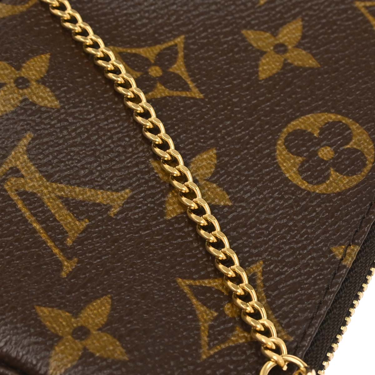 Louis Vuitton Monogram Mini Pochette Accessoires Handbag M60153