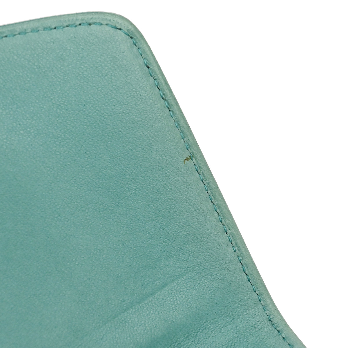 Chanel Green Caviar Skin Wallet