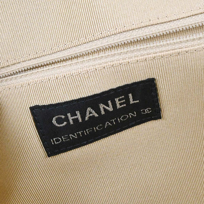 Chanel 1997-1999 Black Cotton Mademoiselle Lock Straight Flap Shoulder Bag