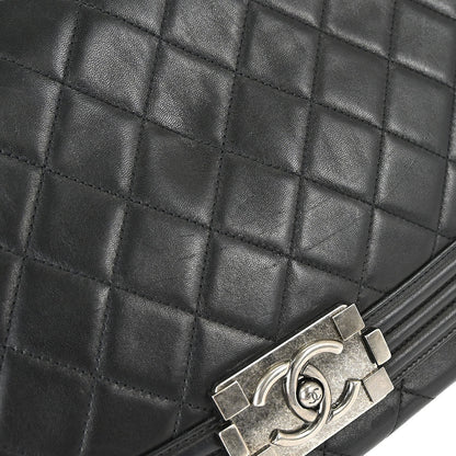 Boy Chanel 2012 Black Lambskin Antik Handbag