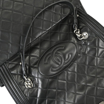 Boy Chanel 2012 Black Lambskin Antik Handbag