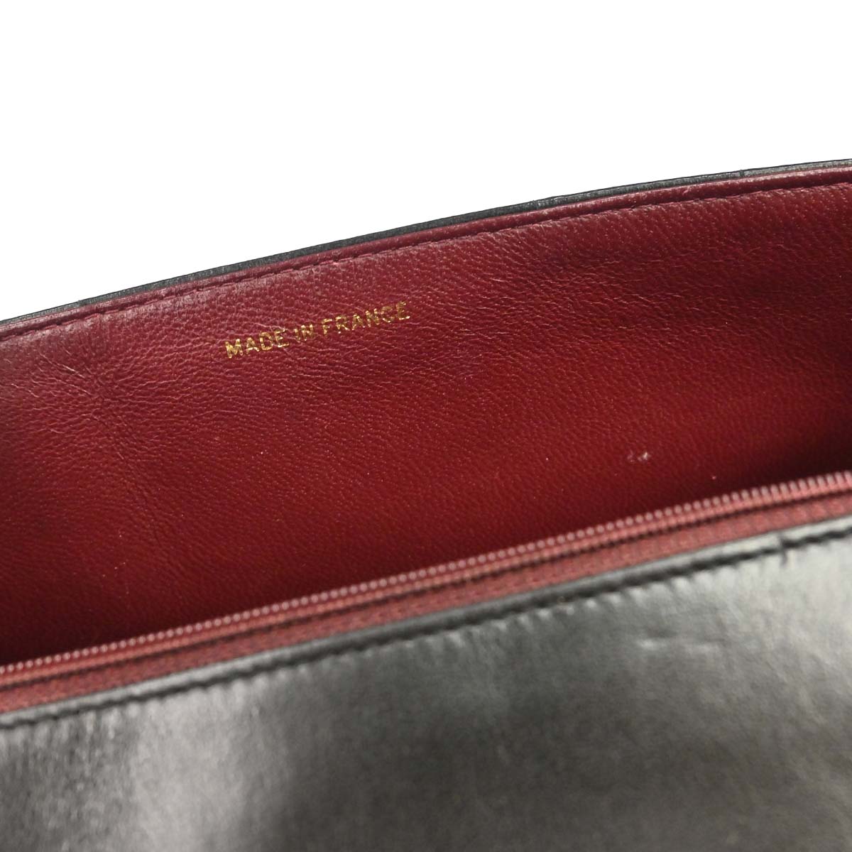 Chanel 1994-1996 Black Lambskin Mademoiselle Handbag
