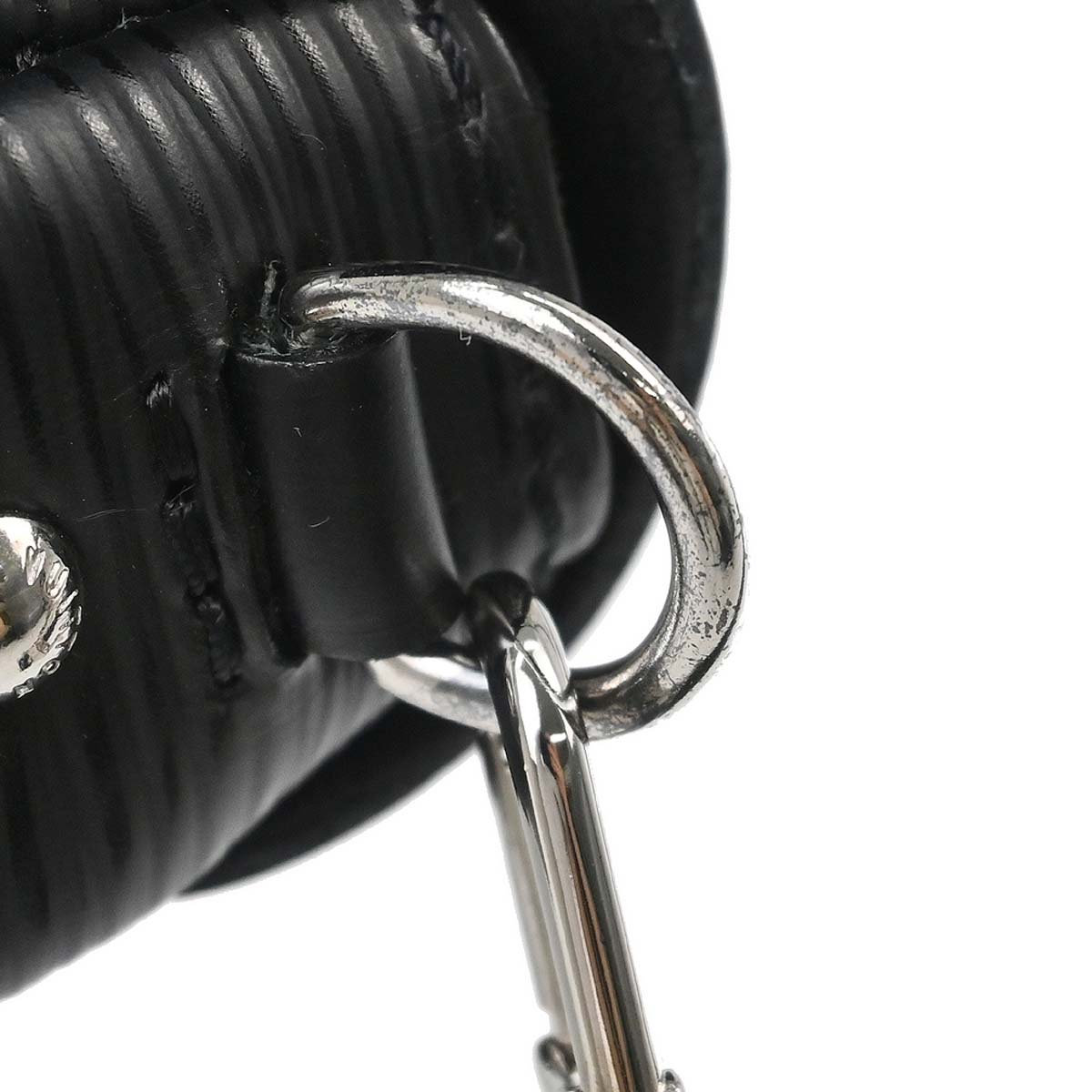 Louis Vuitton Black Epi Pochette Montaigne Handbag M59292
