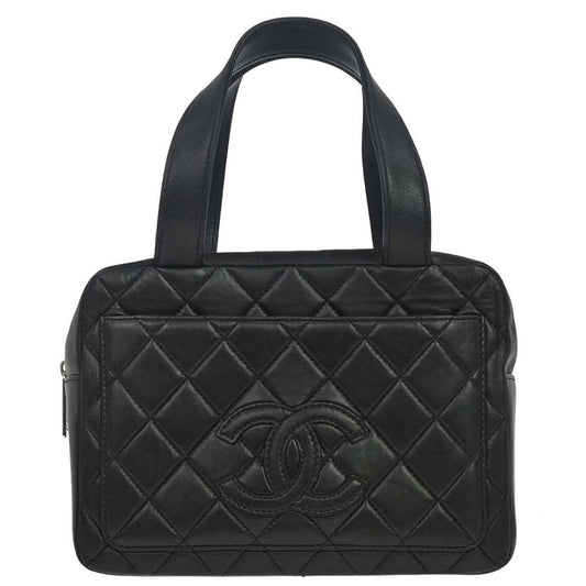 Chanel 2000-2002 Black Lambskin Handbag