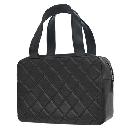 Chanel 2000-2002 Black Lambskin Handbag