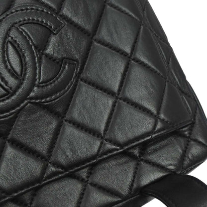 Chanel 2000-2002 Black Lambskin Handbag