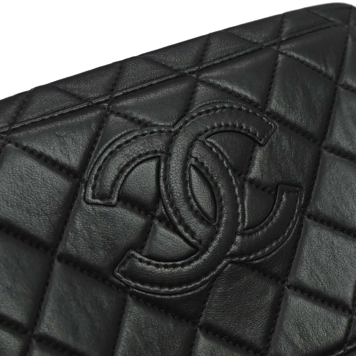 Chanel 2000-2002 Black Lambskin Handbag