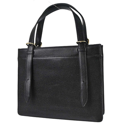 Chanel 1997-1999 Black Caviar Skin Tote Handbag