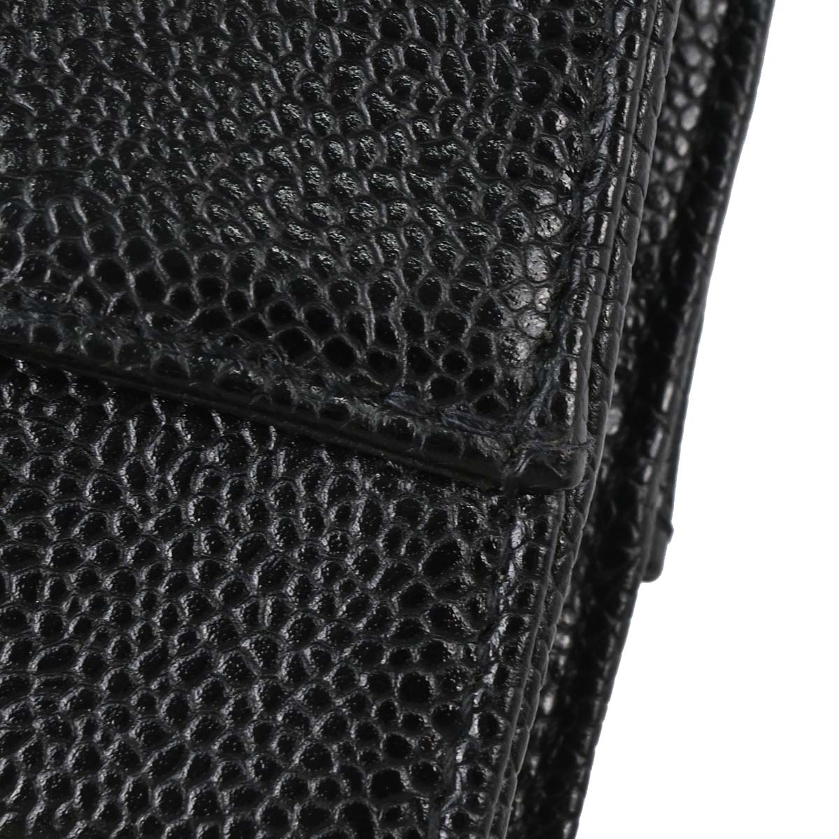 Chanel 1997-1999 Black Caviar Skin Tote Handbag