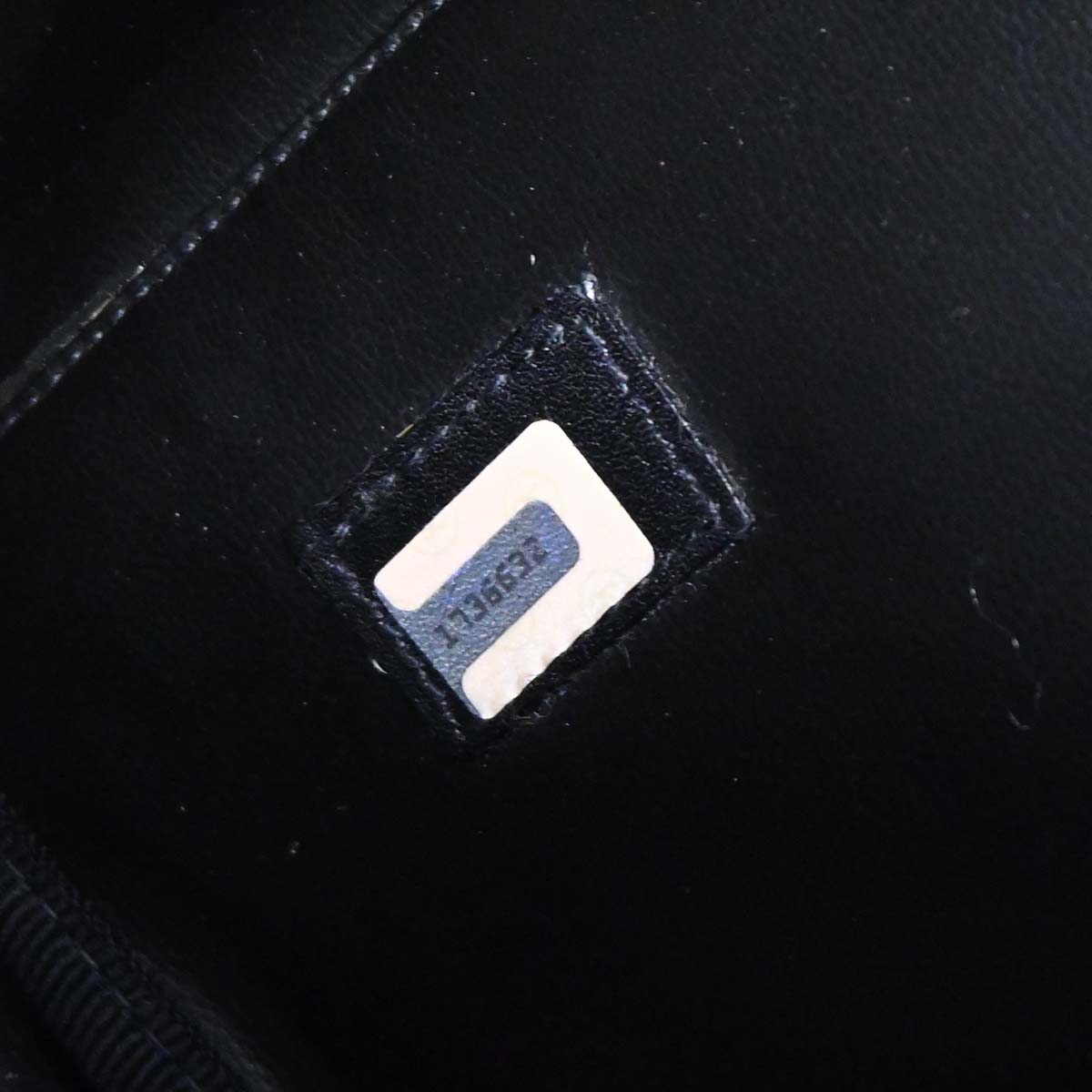 Chanel 1989-1991 Black Lambskin Bicolore 2way Handbag