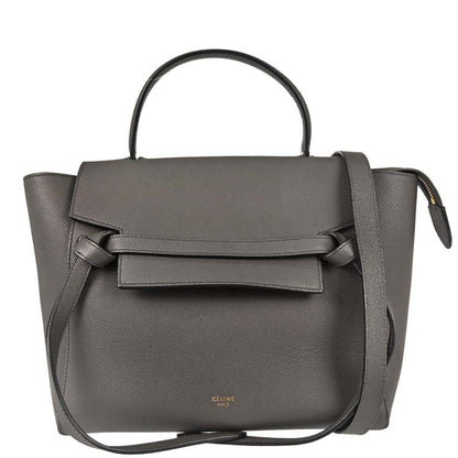 Celine Gray Belt Bag Micro 2way Handbag
