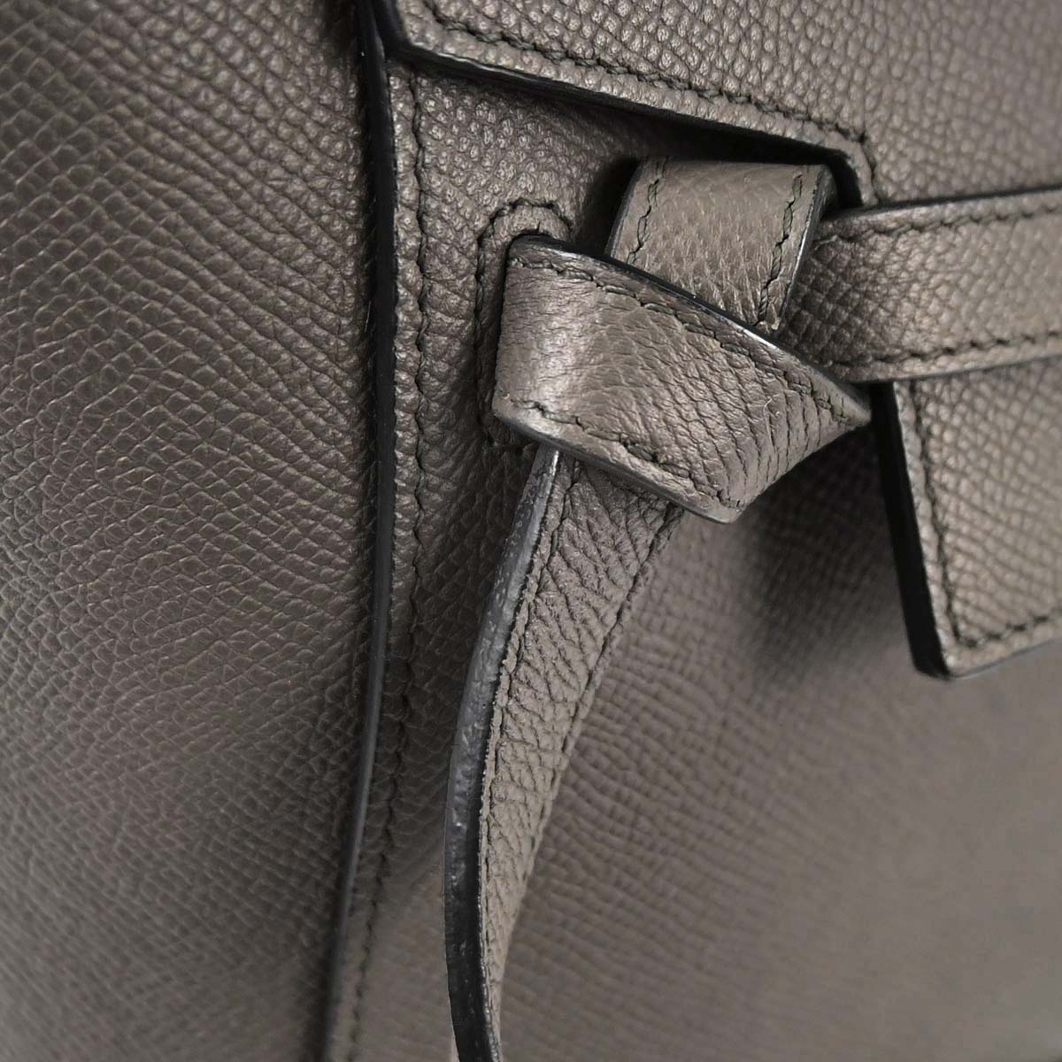 Celine Gray Belt Bag Micro 2way Handbag