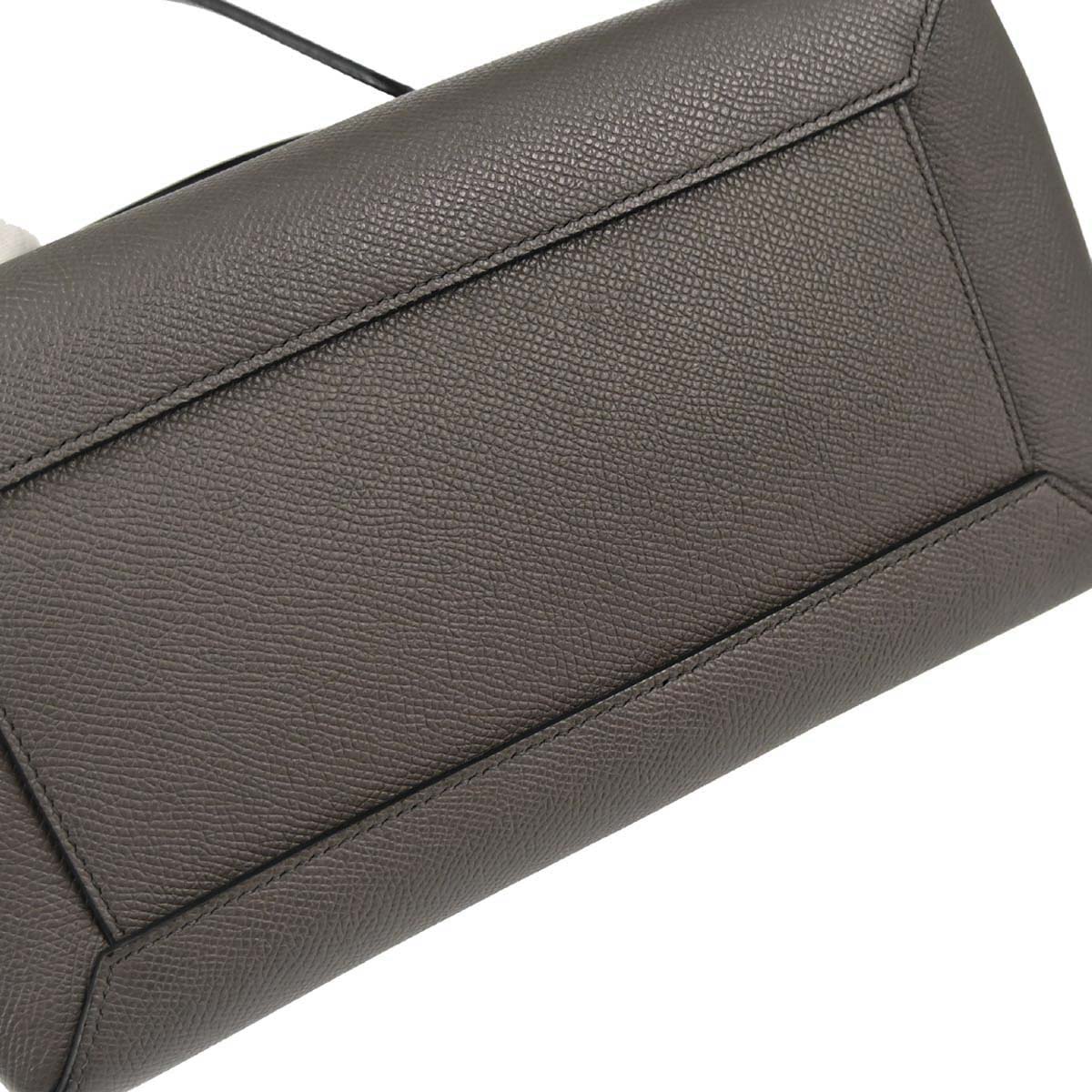 Celine Gray Belt Bag Micro 2way Handbag