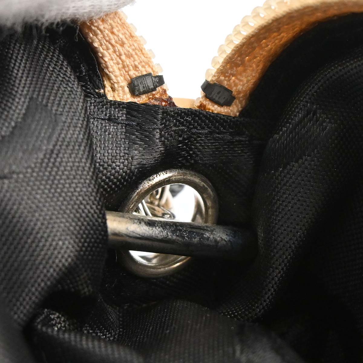 Chanel 2005-2006 Beige Black Calfskin Cambon Ligne Handbag