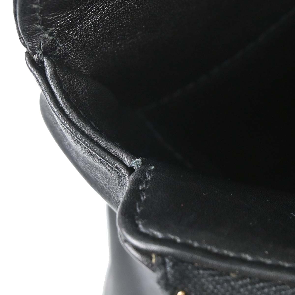 Chanel 1994-1996 Black Lambskin Bicolore Supermodel Shoulder Bag