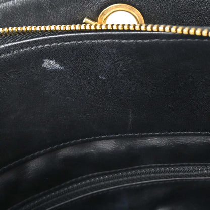 Chanel 1994-1996 Black Lambskin Bicolore Supermodel Shoulder Bag